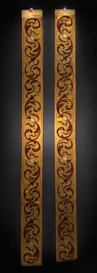 Long Pair of Napoleon III "Cloth of