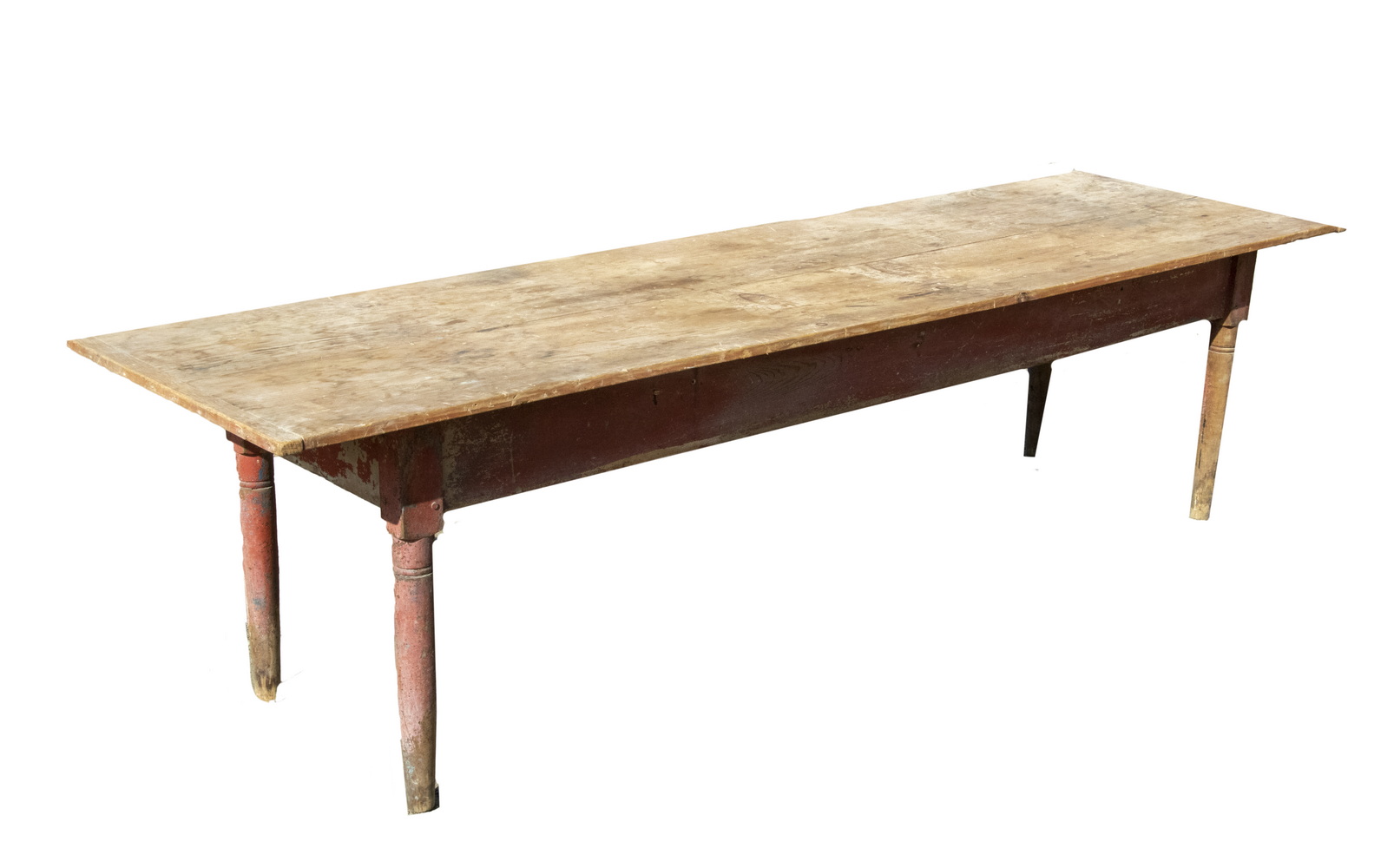 LONG PINE PAINTED HARVEST TABLE A