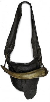 Long Tail Leather Hunting Bag