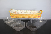 LONGABERGER BREAD BASKET, PLAI