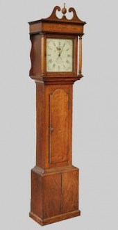 Longcase clock by Benjamin Gre