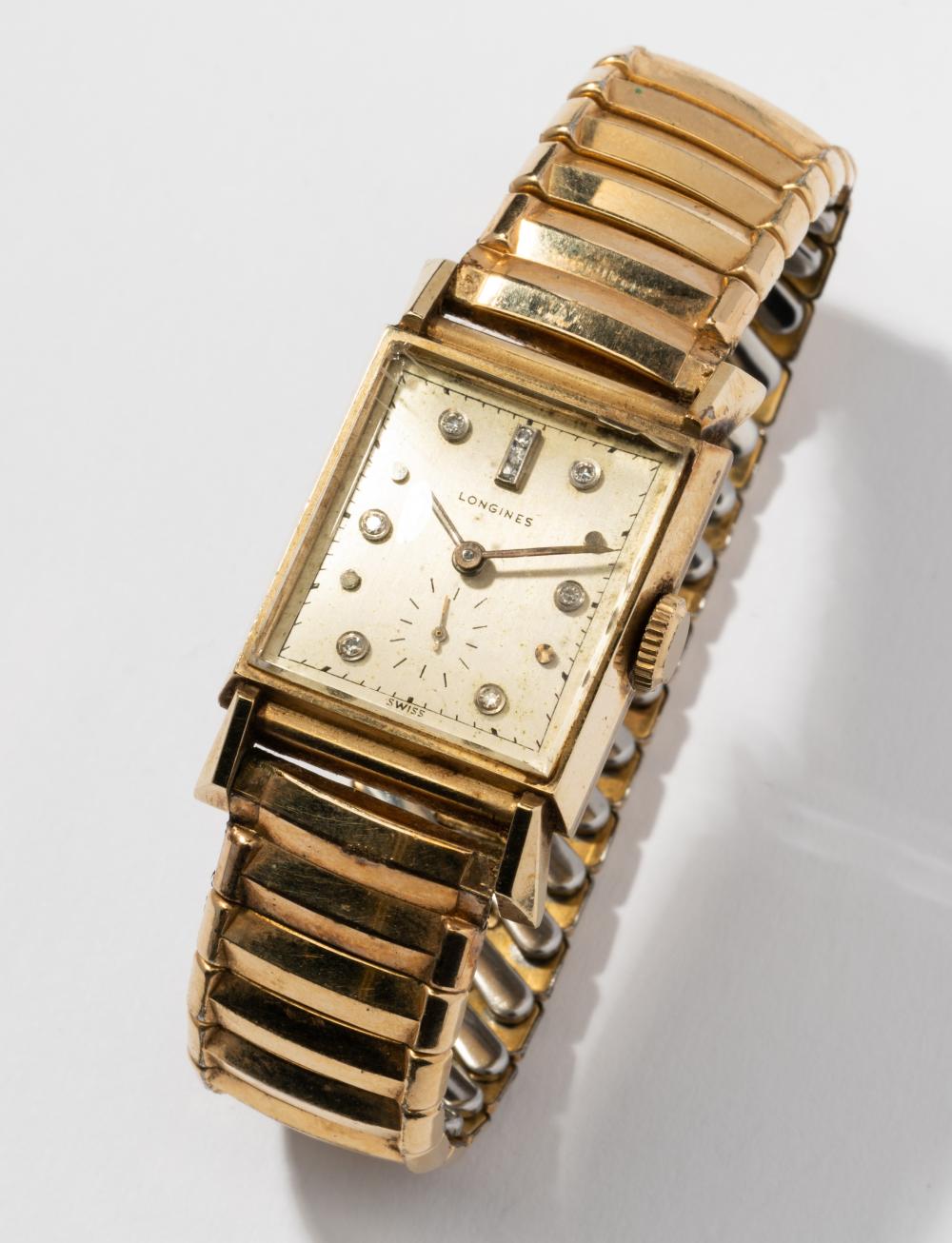 LONGINES 14 KARAT YELLOW GOLD