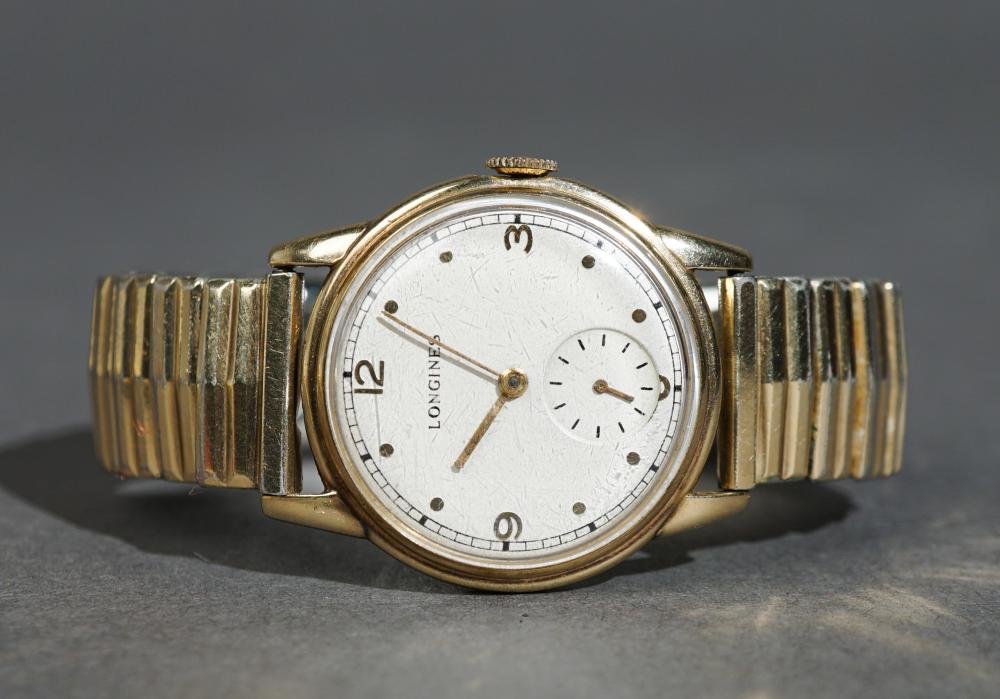LONGINES 14-KARAT YELLOW-GOLD