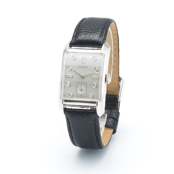 LONGINES 14K GOLD CURVEX ART DECO