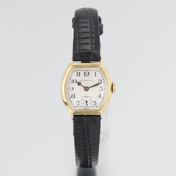 LONGINES 14K LADIES TONNEAU