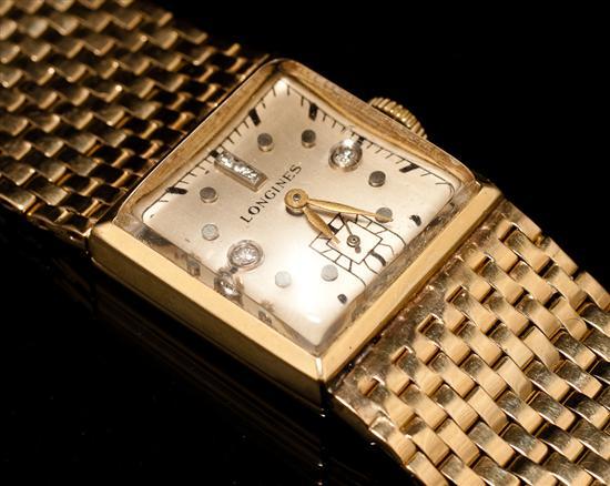 Longines 14K yellow gold and
