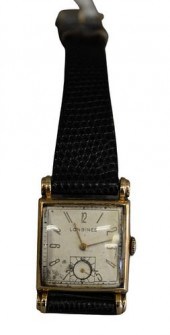 LONGINES MEN'S 14 KARAT GOLD S