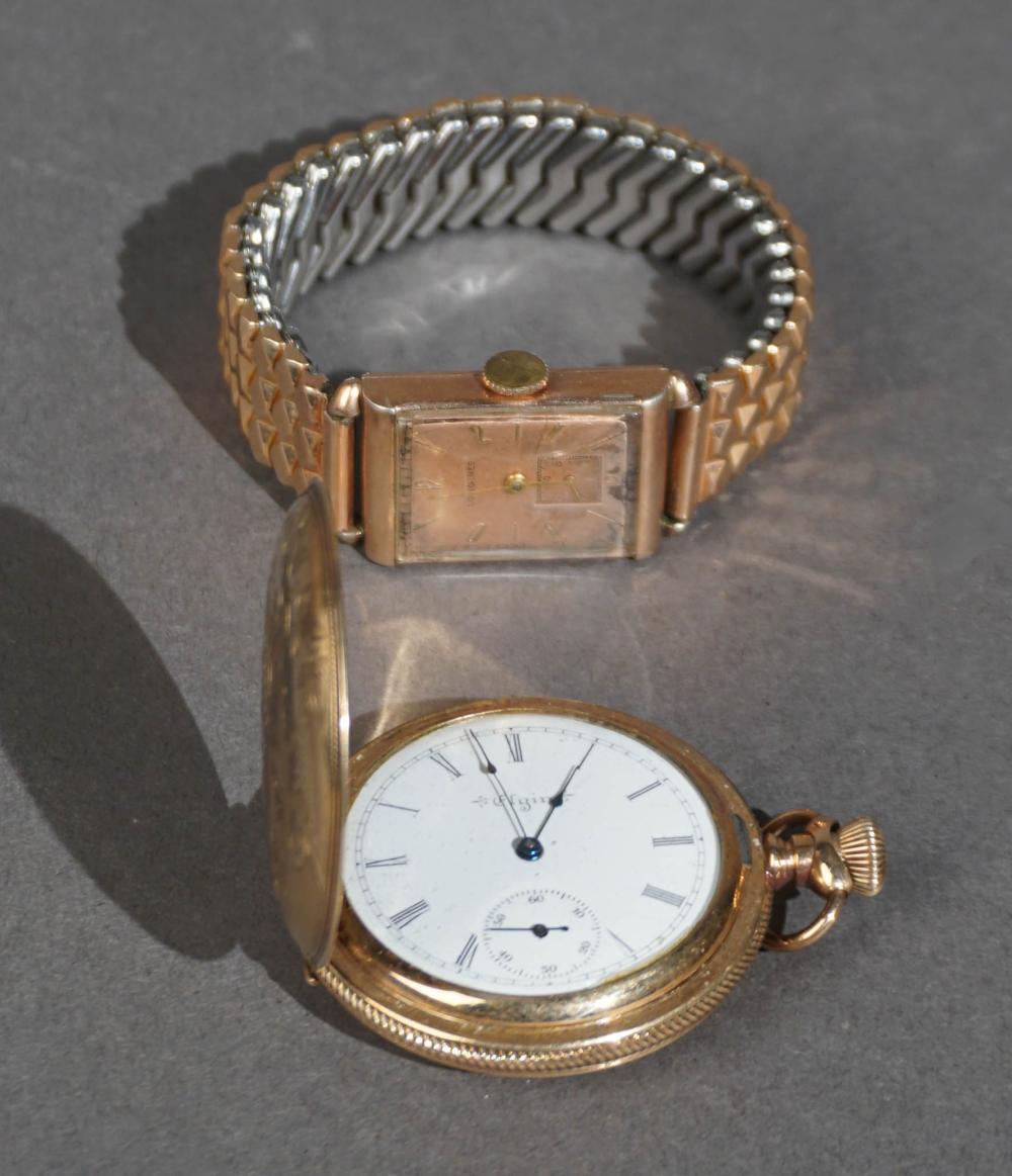 LONGINES ROSE-GOLD FILLED TANK