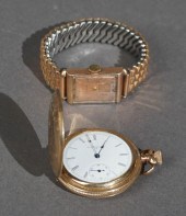 LONGINES ROSE-GOLD FILLED TANK