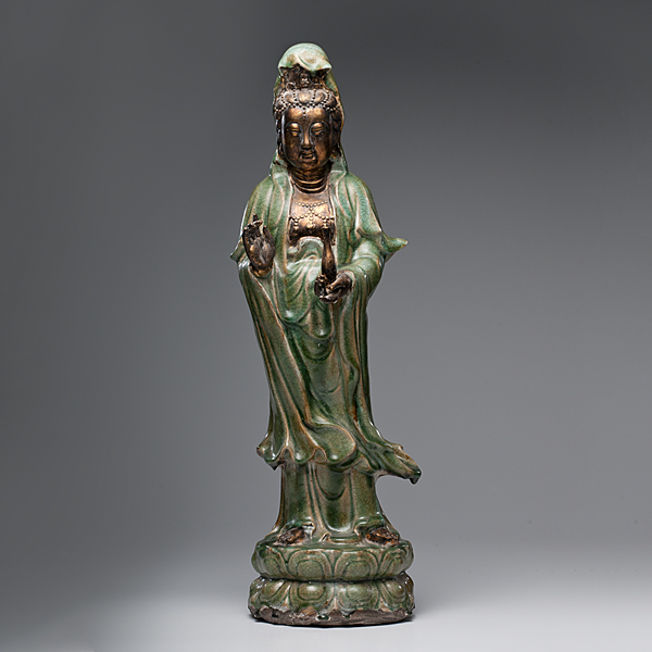 Longquan-style Celadon and Gilded