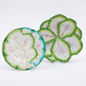LONGTON HALL PORCELAIN LEAF DI