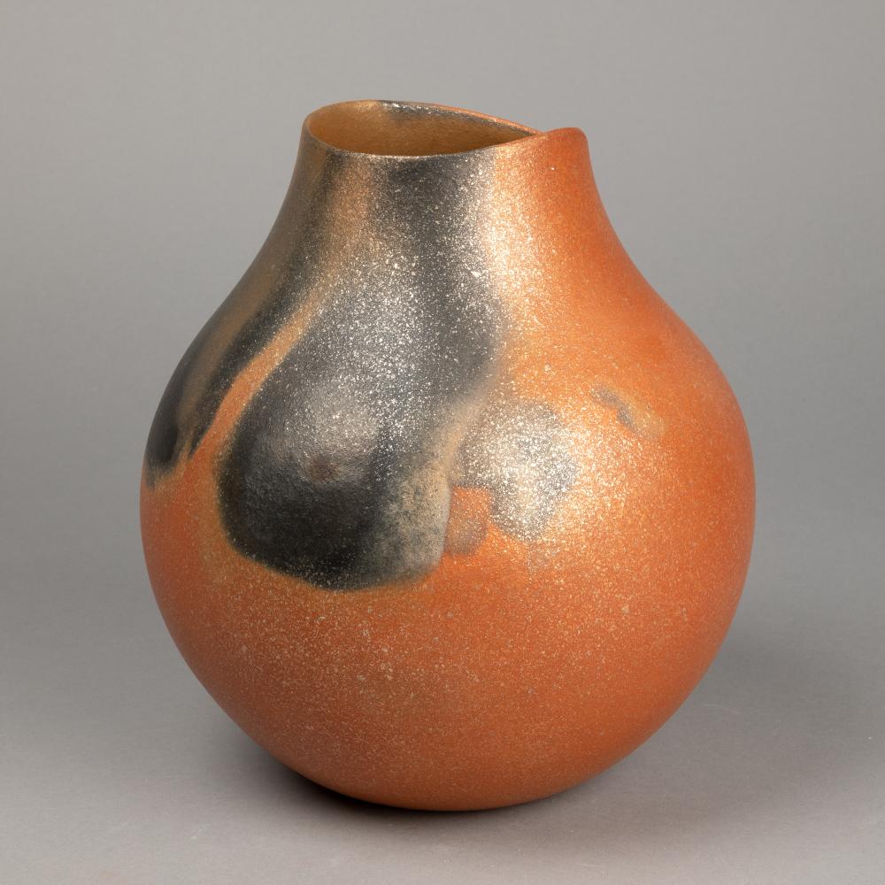 LONNIE VIGIL, MICACEOUS JAR, CA.