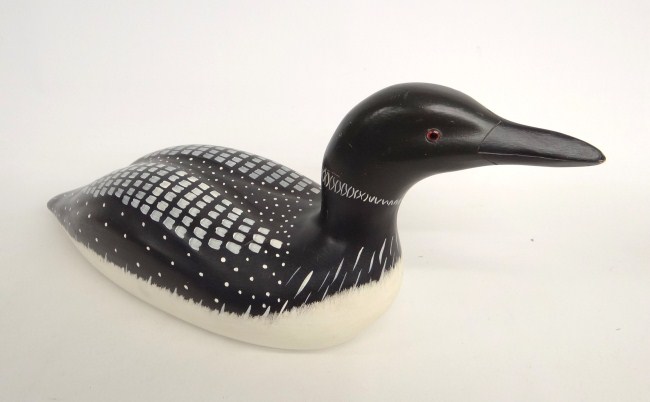 Loon Decoy marked underside