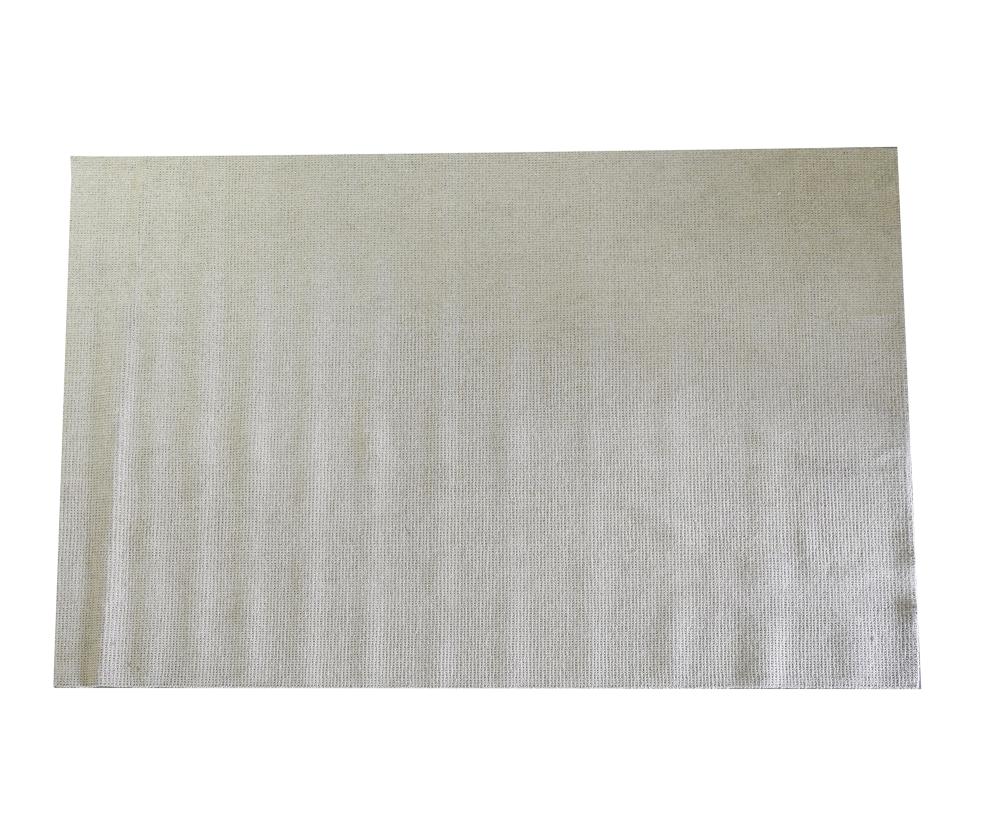 LOOPED BEIGE WOOL AREA