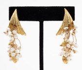 LORA 18K GOLD FRESHWATER PEARL