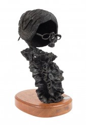 LORA PENNINGTON BRONZE BUST OF
