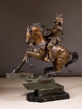 LORAN GHIGLIERI BRONZE SCULPTU