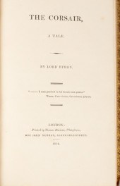 LORD BYRON. THE CORSAIR: A POE