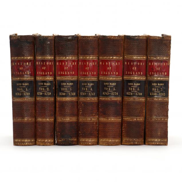 LORD MAHON. HISTORY OF ENGLAND,