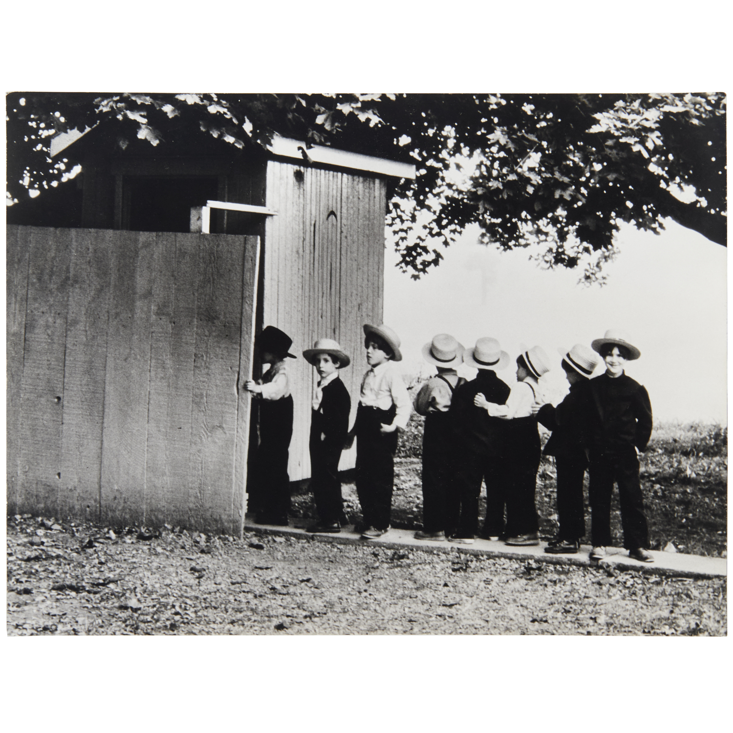 LORD SNOWDON, CHILDREN IN STRAW