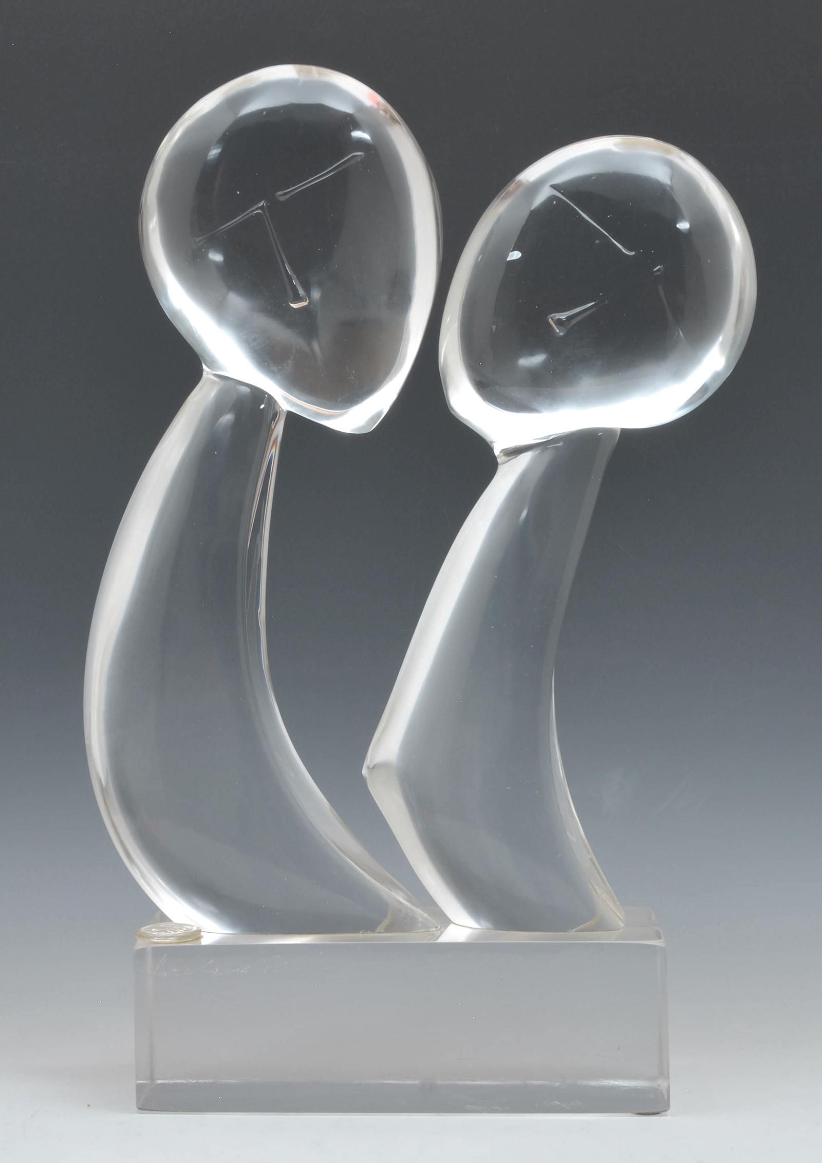 LOREDANO ROSIN GLASS SCULPTURE,