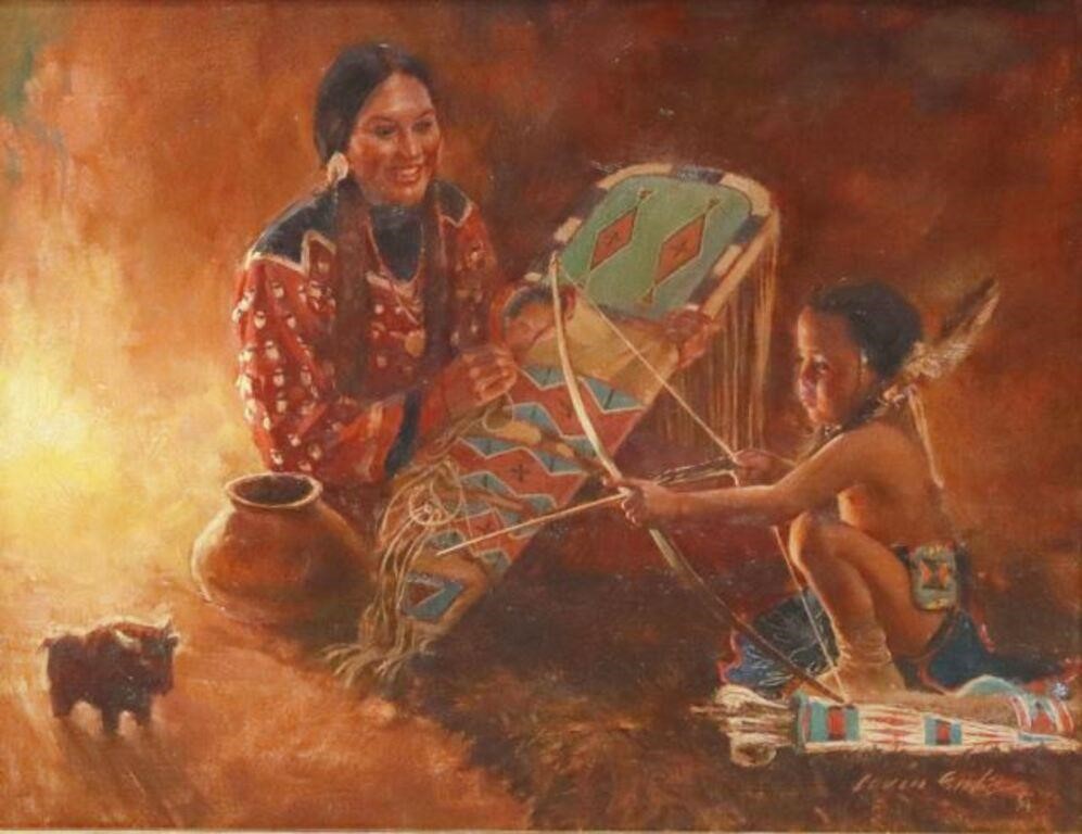 LOREN ENTZ (B.1949) 'YOUNG