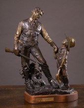 LORENZO GHIGLIERI BRONZE SCULP