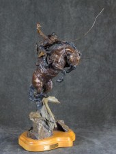 LORENZO GHIGLIERI BRONZE SCULP