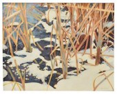 LORI HIGHT (20TH C.) WINTER LA