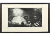 Lori Jacobs aquatint, figures