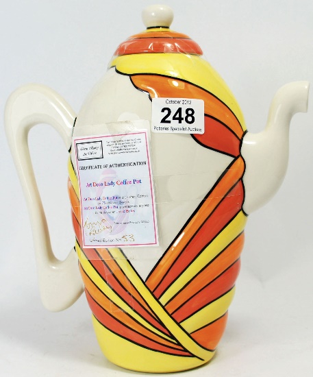 Lorna Bailey Art Deco Lady Coffee