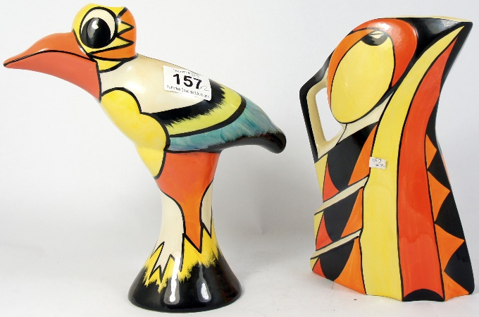 Lorna Bailey Comical Bird 24cm Vase