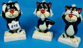 Lorna Bailey Comical Cats Hear