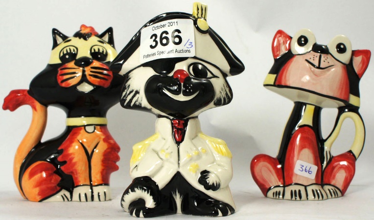 Lorna Bailey Comical Cats in variou