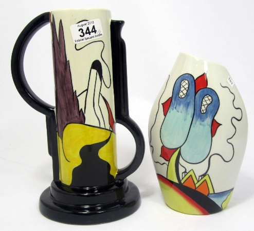 Lorna Bailey Two Handled Vase in