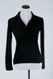 LORO PIANA BLACK CASHMERE LONG