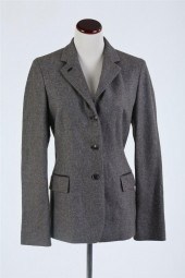 LORO PIANA BROWN AND WHITE CAS