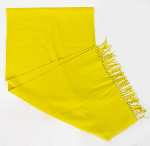 LORO PIANA NEON YELLOW CASHMERE