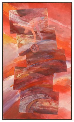 LORRAINE HAYES (20TH C.) ABSTRACT