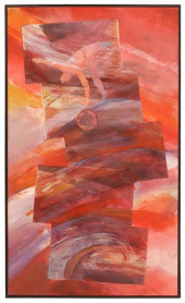 LORRAINE HAYES (20TH C.) ABSTR