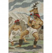 "Los Yaquis"; Mexican mosaic p
