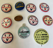LOT 11 VINTAGE WWII SUN SHIP C