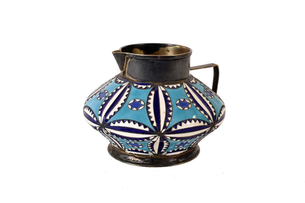LOT 116A - RUSSIAN ENAMEL-MOUNTED