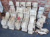 LOT 12 PAINTED WOOD 19TH CENTU