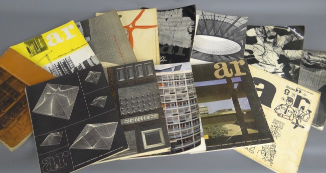 Lot (13) 1950' s Architectural