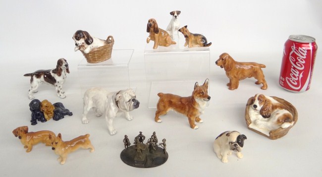 Lot 13 misc. Royal Doulton dog