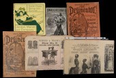 LOT 19TH C FASHION EPHEMERA In