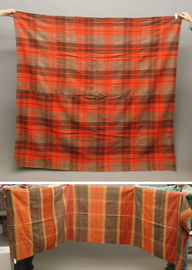 Lot 2 early homespuns.