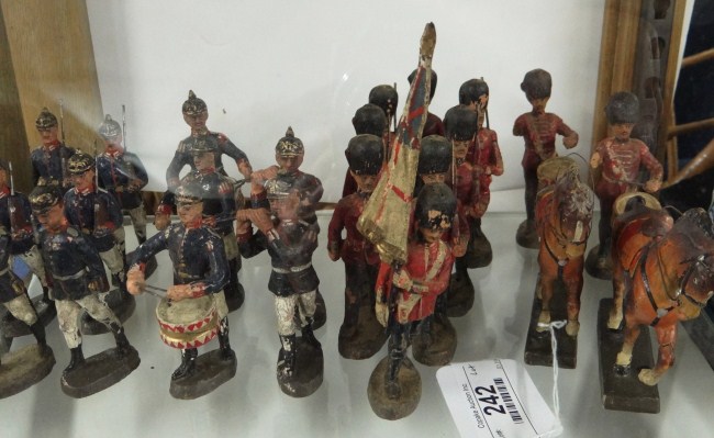 Lot 21 early Elastolin soldier