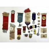 Lot 23 Odd Fellows lodge badge